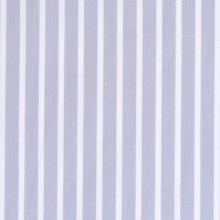Grey striped cotton poplin – Canclini