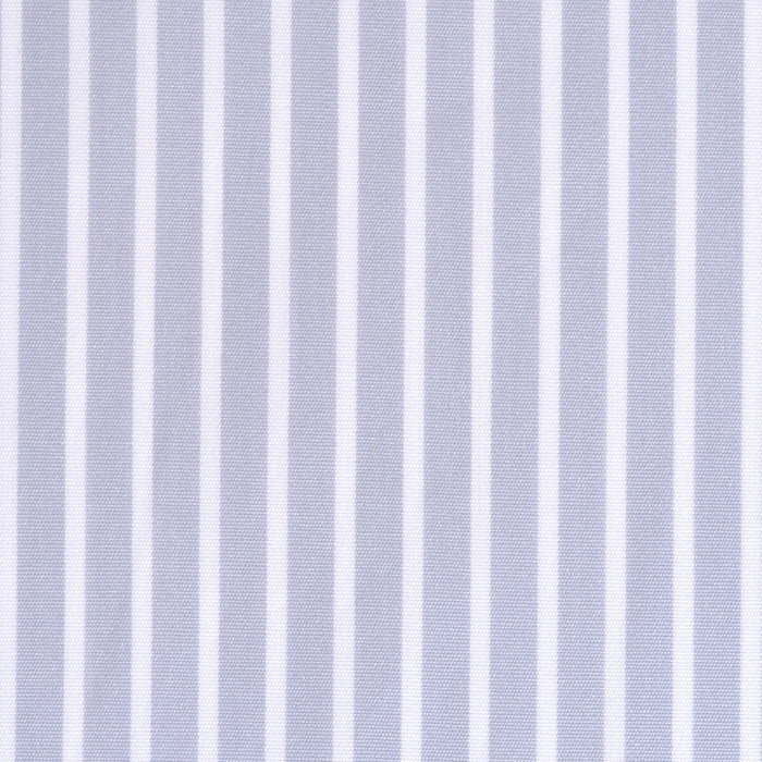 Grey striped cotton poplin – Canclini