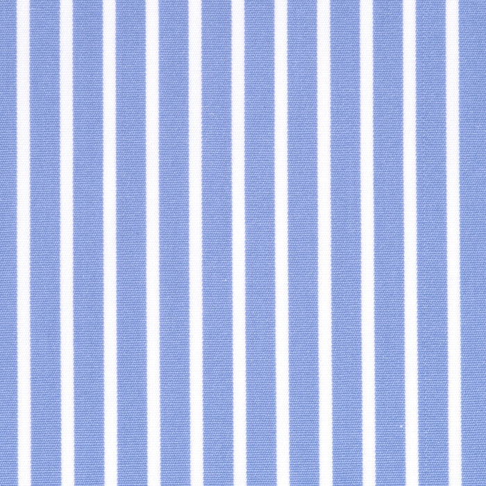 Light blue striped cotton poplin – Canclini