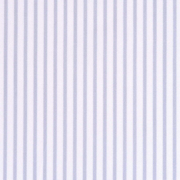 Popeline a righe sottili grigie in cotone – Canclini