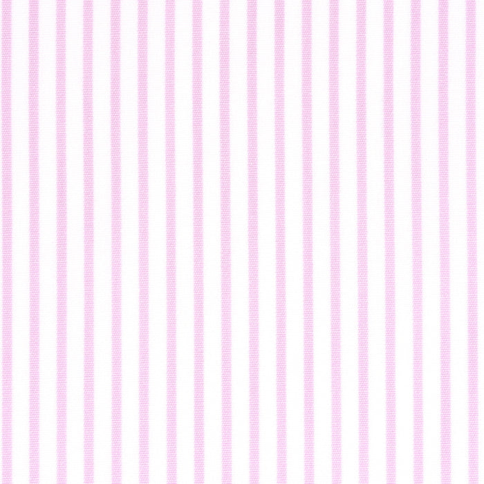 Popeline a righe sottili rosa in cotone – Canclini