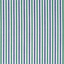 Cotton poplin with thin blue and green stripes – Canclini