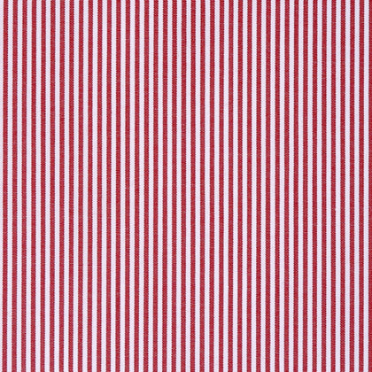 Red thin-striped cotton – Canclini