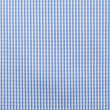 Cotone a micro-quadri azzurri – Canclini