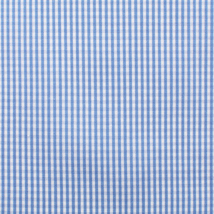 Cotone a micro-quadri azzurri – Canclini