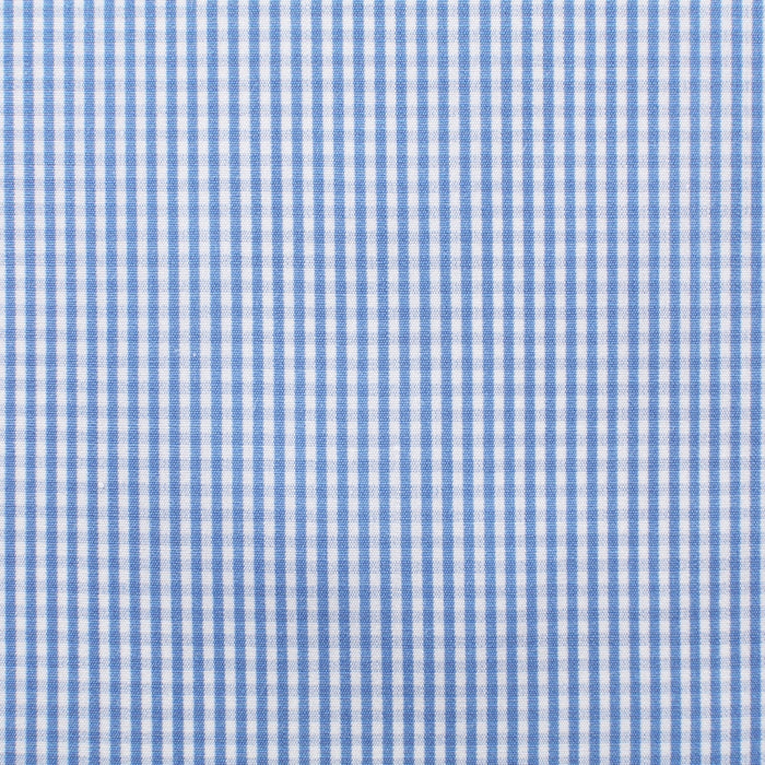 Cotone a micro-quadri azzurri – Canclini