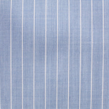 Cotone a righe sottili azzurre – Canclini