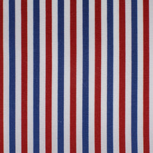 Red and blue striped cotton – Canclini