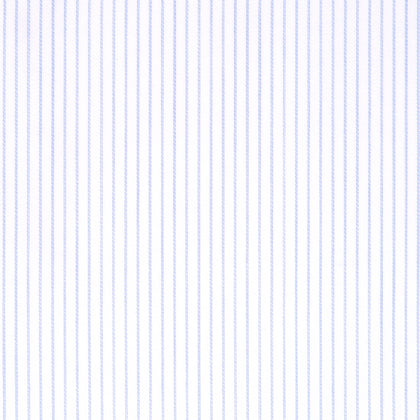 Light blue micro-striped cotton – Canclini